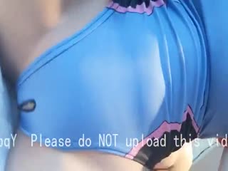 GS453 我的表妹穿着丁字裤迷你裙来家里看我